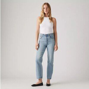 Levi's Women's 29 Ribcage Straight Ankle Jeans.